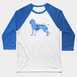 Bavarian Mountain Hound Dog Watercolor Painting Baseball T-Shirt